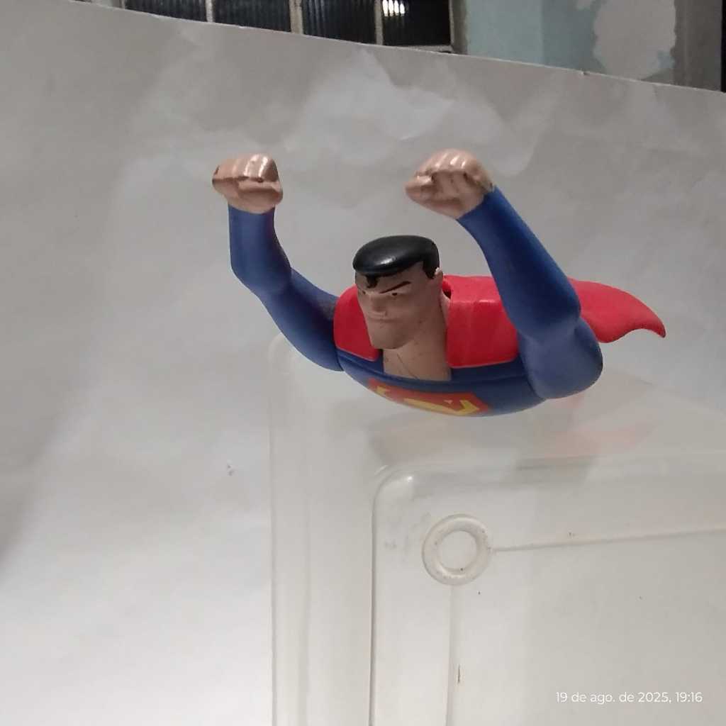 Coleção McDonalds, Superman Voando. Lindo. Top pra coleção.