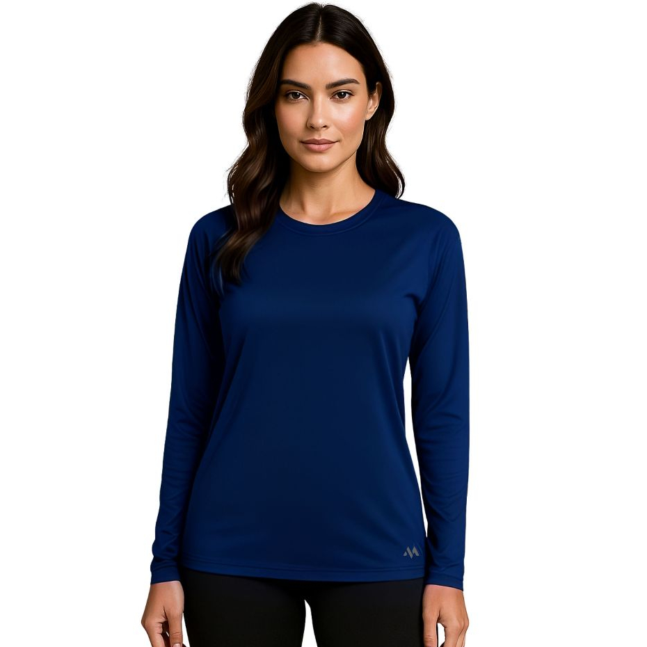 Camiseta Feminina Proteção Solar Segunda Pele UV Fator 50