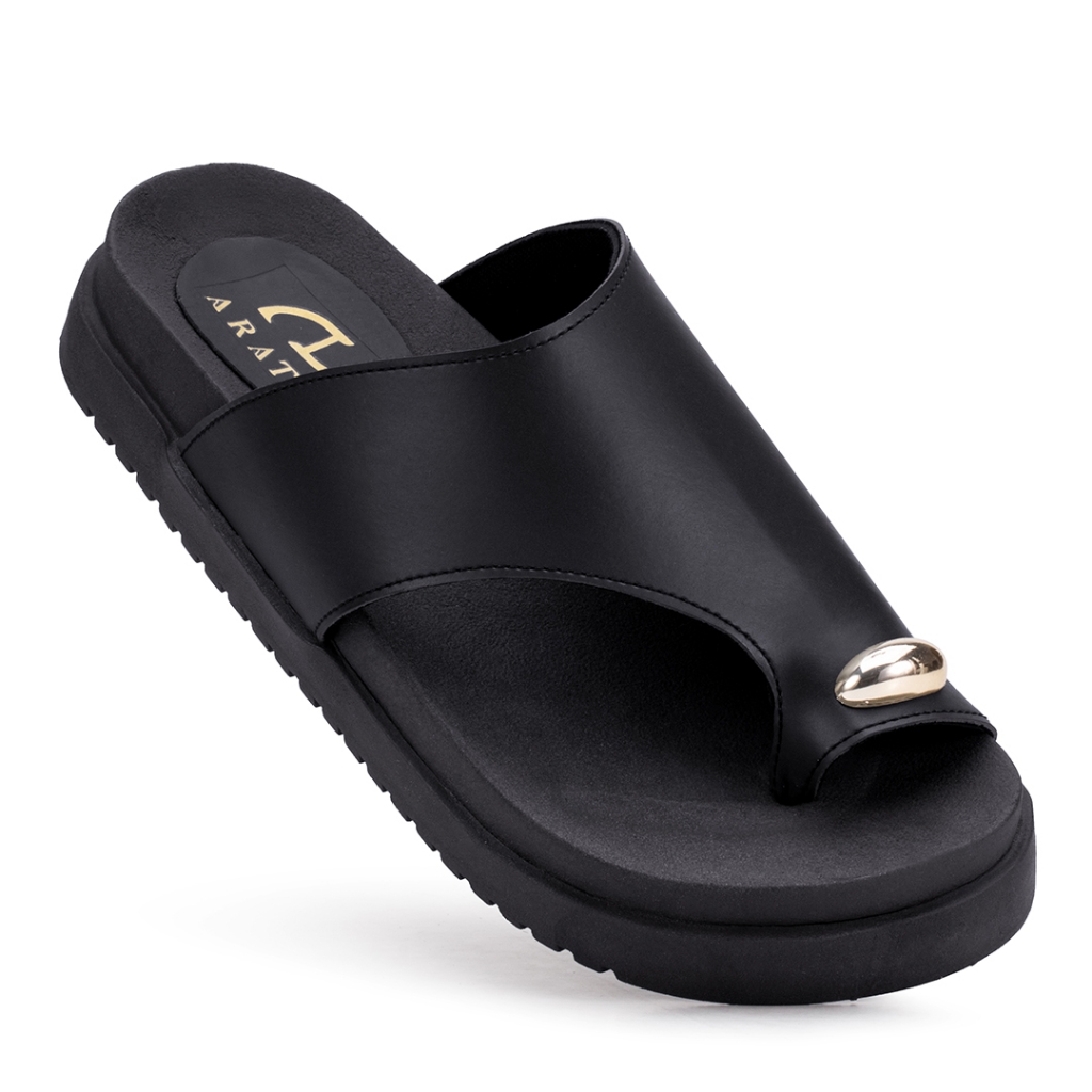 Papete Feminina Sandalia Feminina Flatform Luxo Rasteira Confortavel