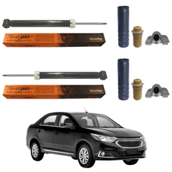PAR AMORTECEDOR TRASEIRO COBALT 2012 A 2019 ORIGINAL COFAP + KIT