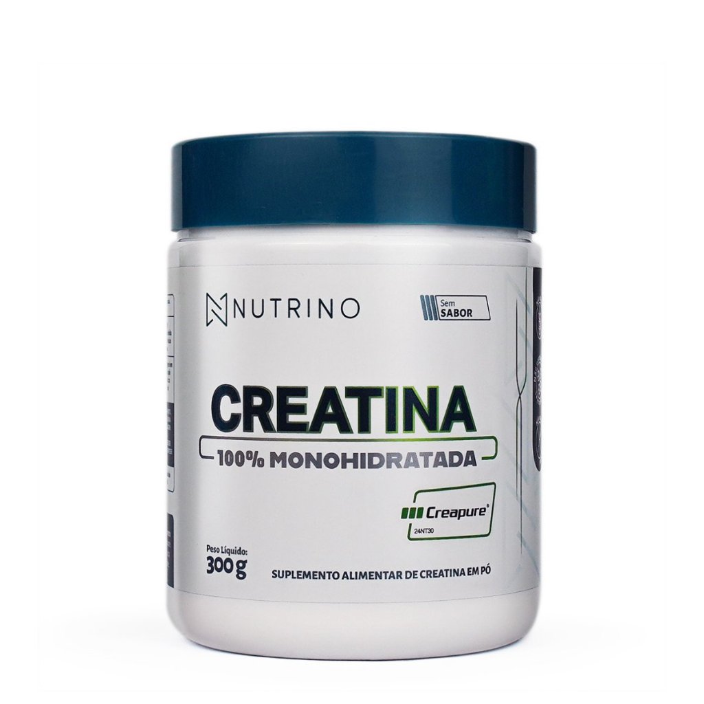 Creatina Creapure Pura 300g - Nutrino 100% Pura