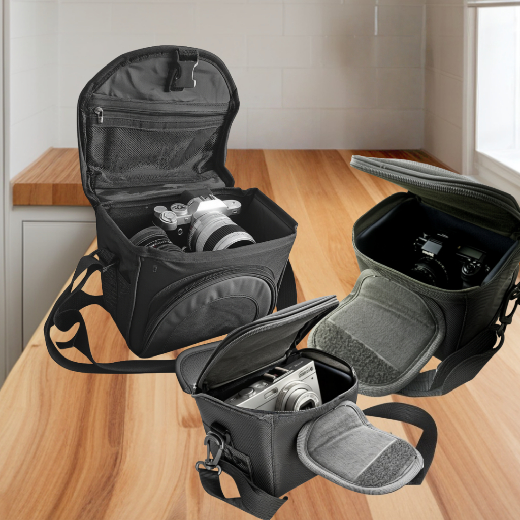 2025 Nova Kit Bolsa de Câmera Espessada Resistente Reforçada com Alça de Ombro