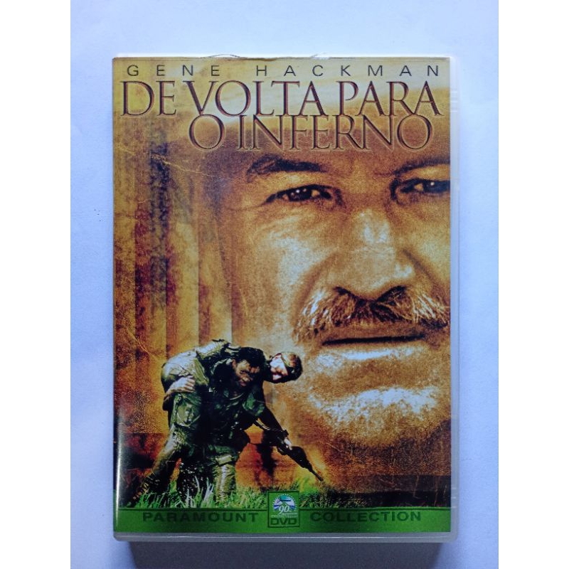 Dvd De Volta Para O Inferno Gene Hackman Original