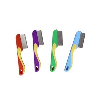 Pente Anti Pulga Carrapato Inox Compacta Ergonomica Pequeno Grande Porte Pet Cerdas Curtas Longas em Oferta na Shopee