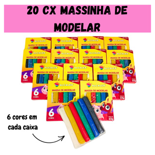 20 Massinha de Modelar p/ Kit Festa Lembrancinha Infantil Prenda em Oferta na Shopee
