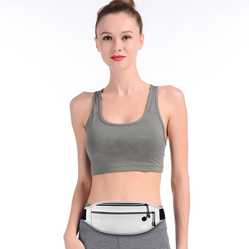Pohete Fitness Celular À Prova Dwaterproof Água Cintura Saco Com Furo Para Cabo De Fone De Ouvido
