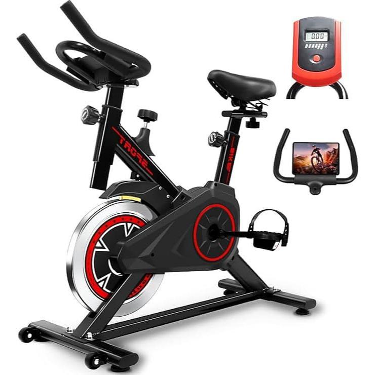 Bicicleta Spinning Ergométrica - Assento e Guidão Ajustáveis