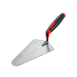 Colher de Pedreiro Cortag 10 Polegadas Reta Cabo Emborrachado para Argamassa e Alvenaria em Oferta na Shopee