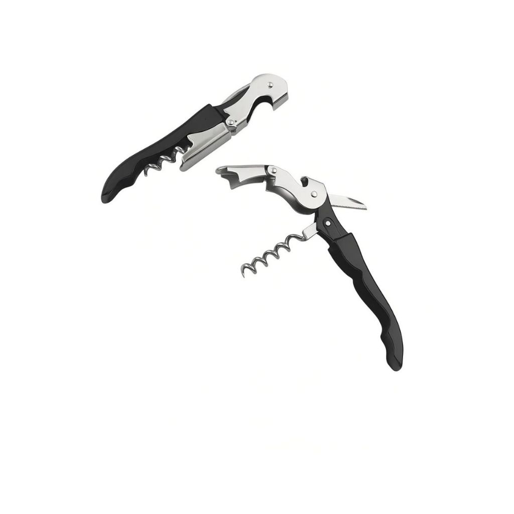 Saca-Rolhas 3 em 1 Abridor de Cervejas e Vinho Pratico Promoção