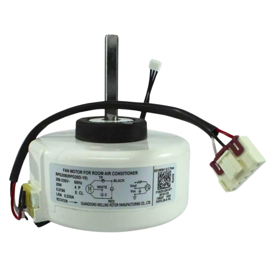 Motor Ventilador Evporadora Springer Mideia Carrier Rpg20
