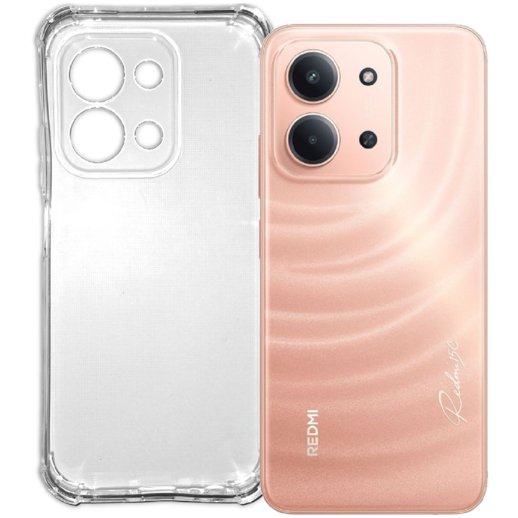 Capa Capinha Case Transparente Anti-Impacto Para Redmi 15C em Oferta na Shopee