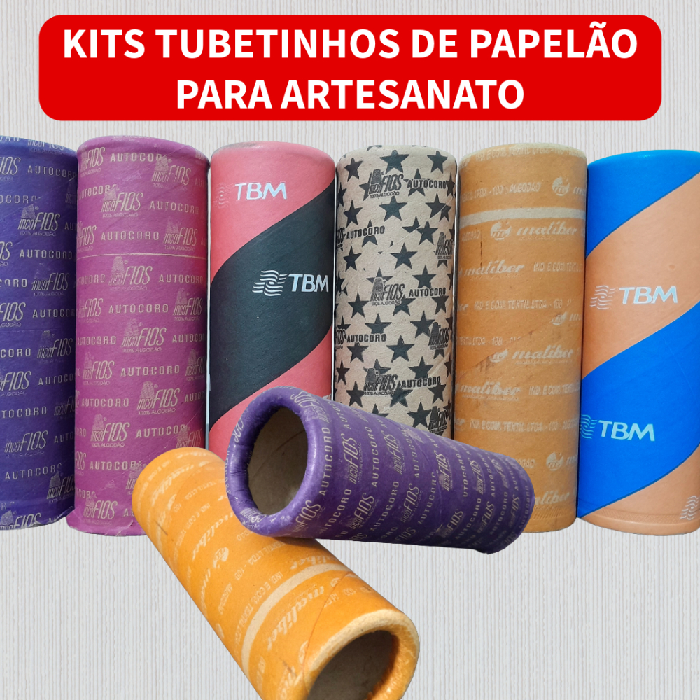 Kits Tubos de Papelão Para Artesanato - Tubetes Tubetinhos Cilindros Tubos Pequenos Vazios Sem linha Artigos Artesanato em Oferta na Shopee