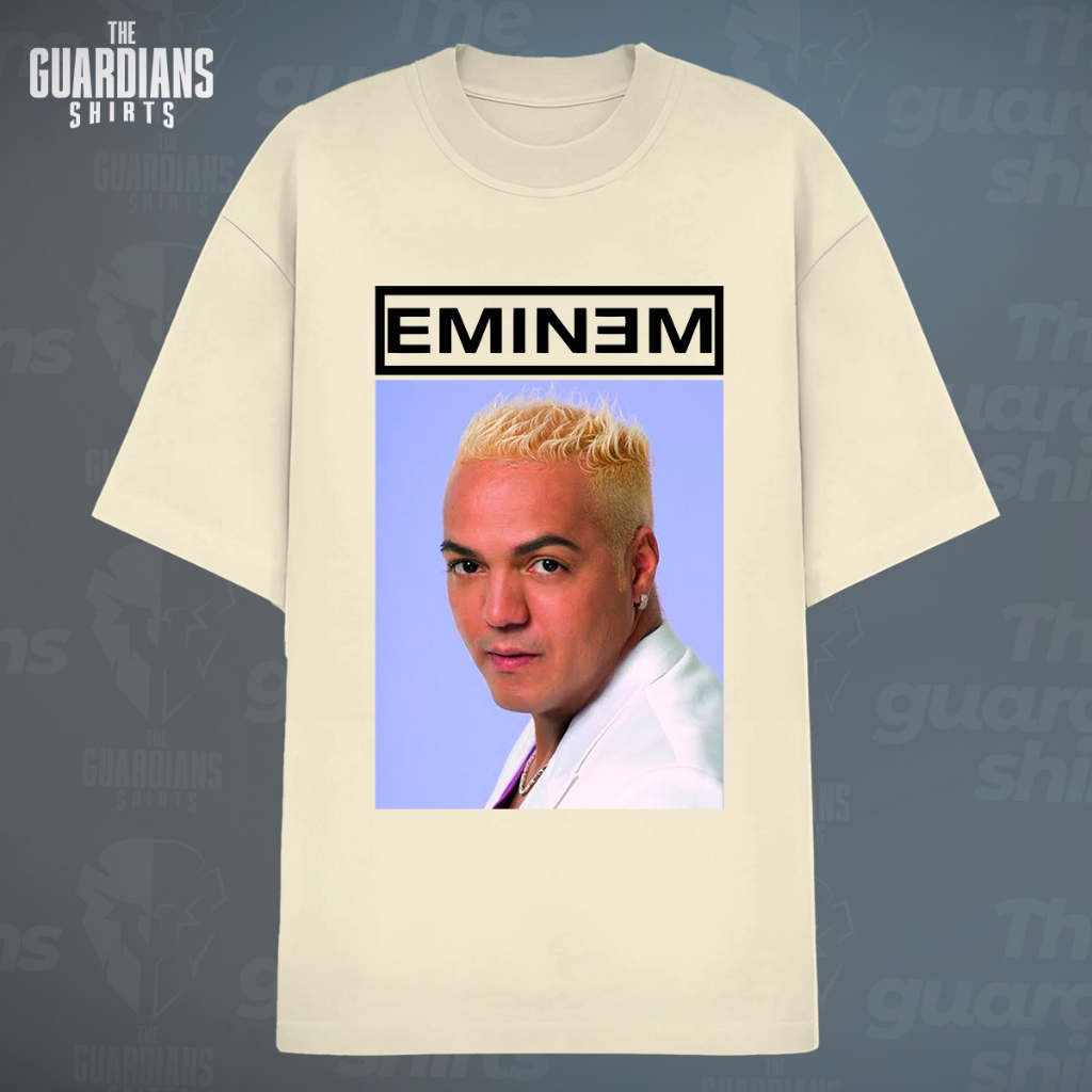 Camiseta Meme Eminem - Belo 100% Algodão unissex — imagem 2 de 2