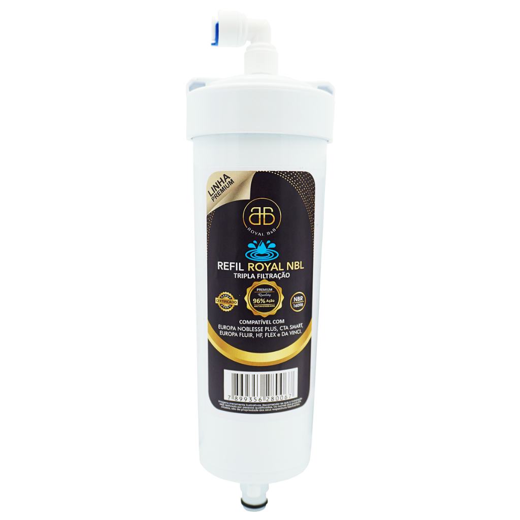 Refil Filtro Purificador Europa Noblesse Plus Cta Davinci