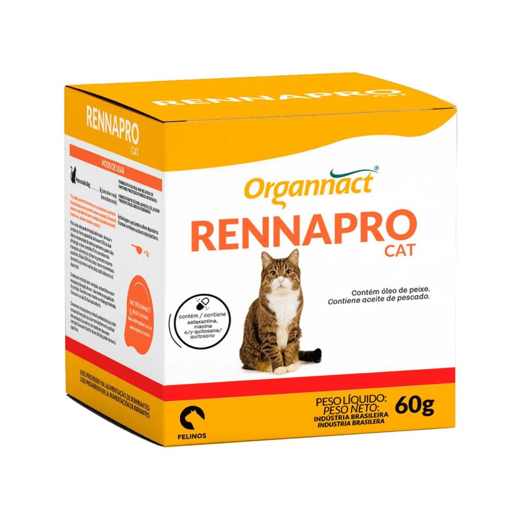 Rennapro Cat Organnact – Suplemento Vitamínico para Gatos – 60g
