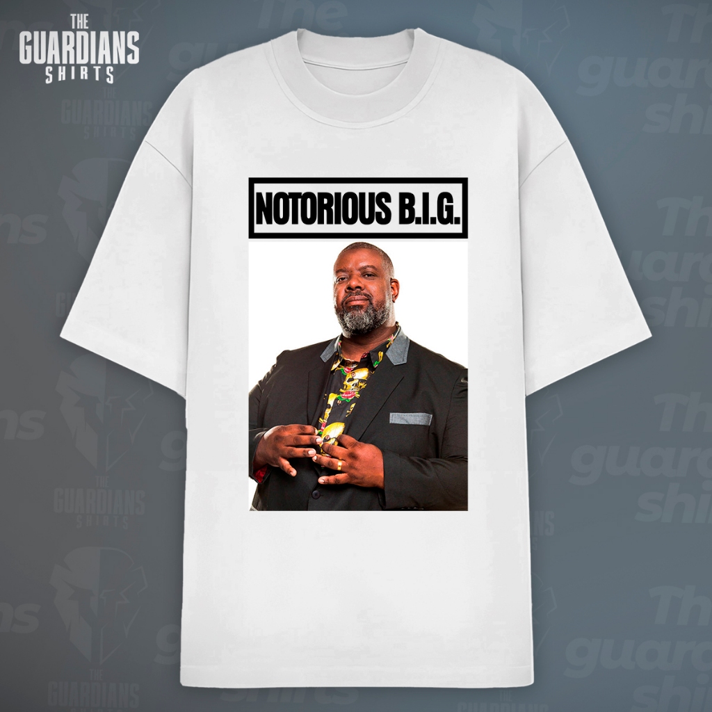 Camiseta Meme - Notorious Pericles Big 100% Algodão unissex em Oferta na Shopee