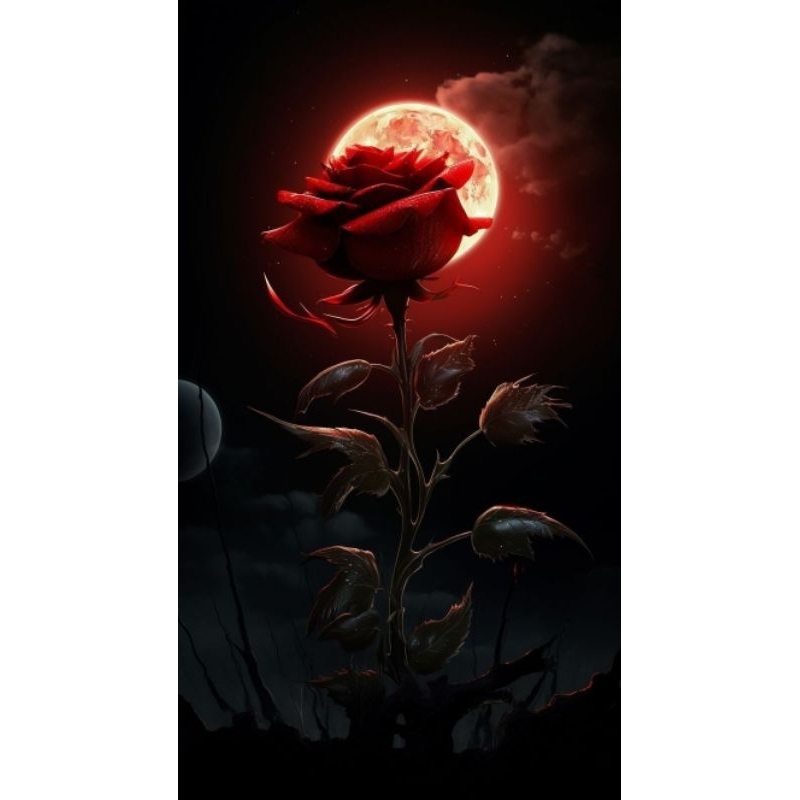 Quadro Decorativo Rosa Vermelha para Agradar a sua pomba gira Pombogira, pomba gira,pombagira