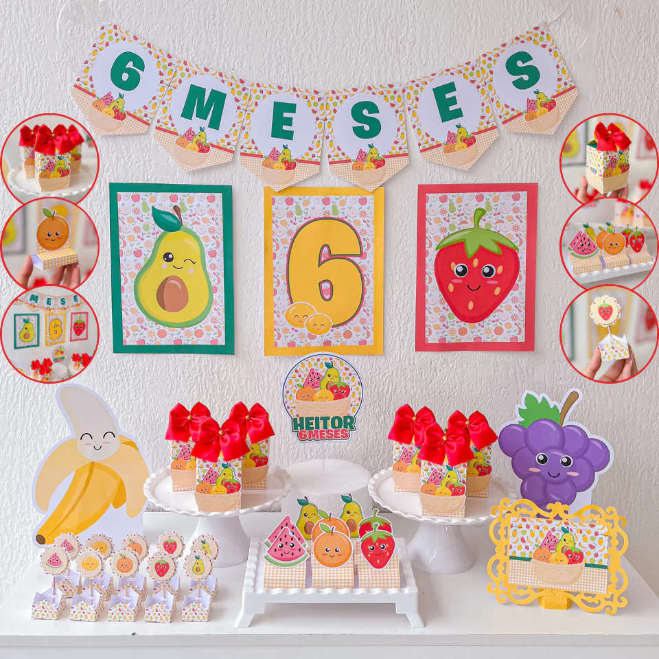 Kit Mesversario Frutas: Onde Comprar | BuscaProdutos
