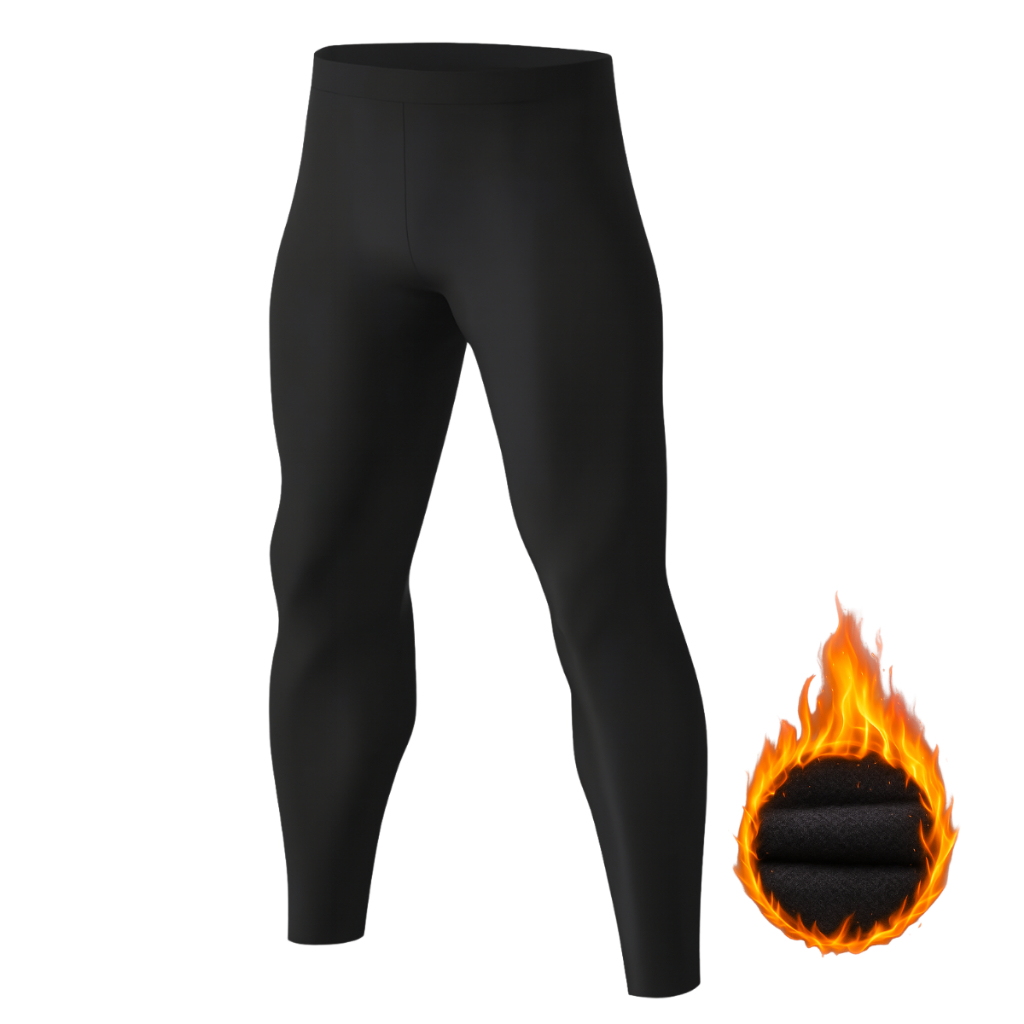 CalçaTérmica Masculina Peluciada Uv Inverno Treino Frio Forrada