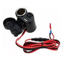 Carregador Para Moto Celular GPS Tomada USB 2.0 Adaptador Acendedor Guidão De Motocicleta Bicicleta Elétrica Automático