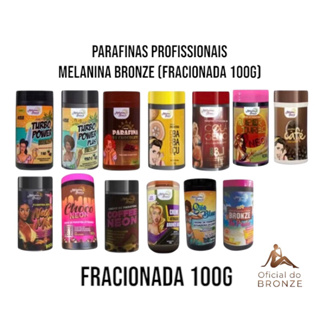 Parafina Melanina Bronze Linha Profissional ( FRACIONADO 100g) Bronzeamento Natural em Oferta na Shopee