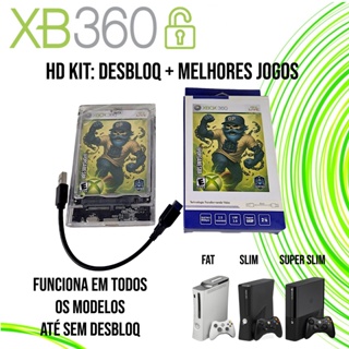 HD Desbloq Xbox 360 EXPLOIT +  JOGOS - para todos Modelos em Oferta na Shopee