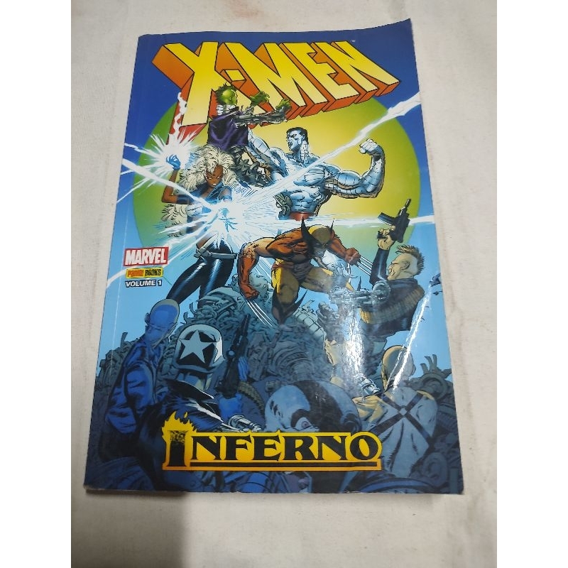 Revista X-Men Inferno Prologue Omnibus - Marvel  DC  Comics