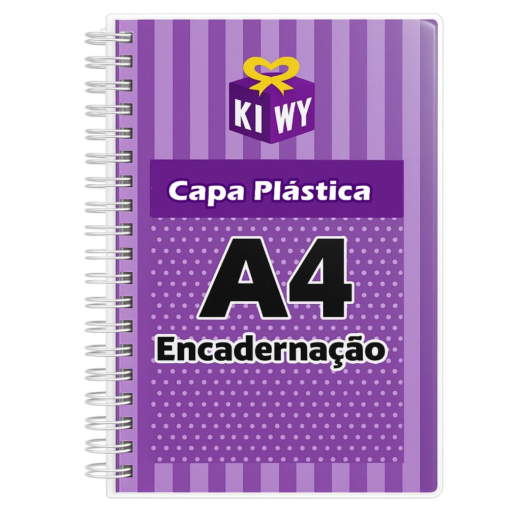 Encadernação A4 com Impressão (Apostila) em Oferta na Shopee