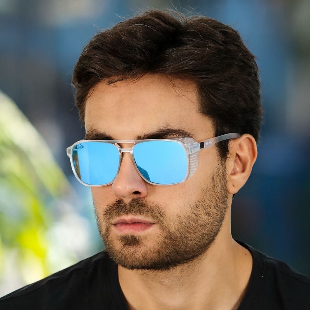 Óculos De Sol Masculino Estilo Versátil Ideal Para Praia Rua E Lazer Ao Ar Livre em Oferta na Shopee