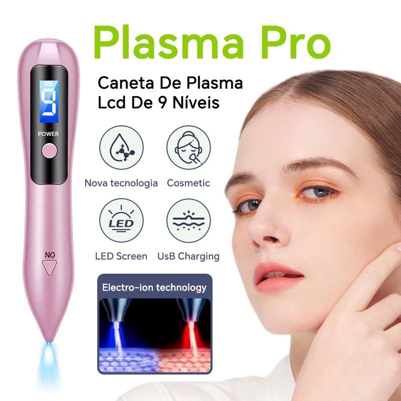 Caneta Jato De Plasma Profissional 9 Níveis，Caneta Jato de Plasma 9 Bivolt  110V em Oferta na Shopee