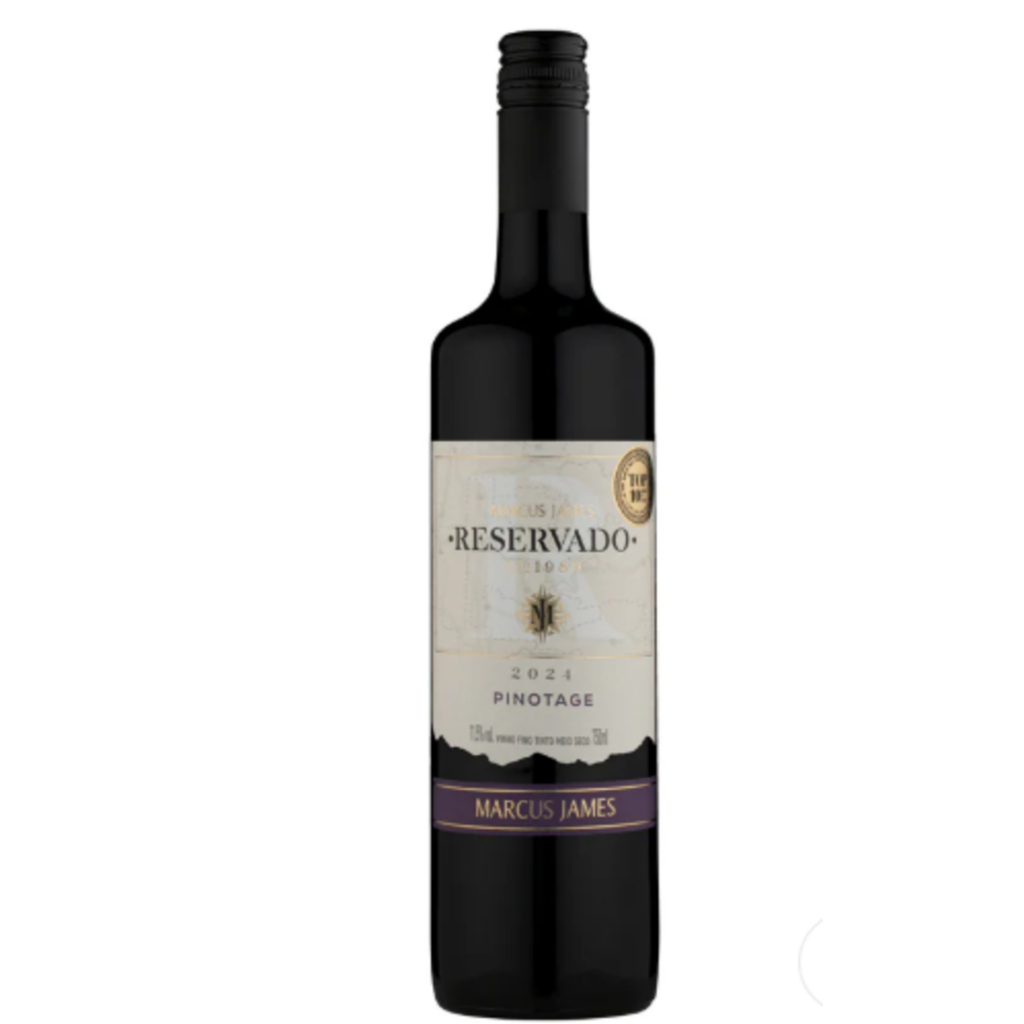 VIN TTO MARCUS JAMES PINOTAGE 750ML em Oferta na Shopee
