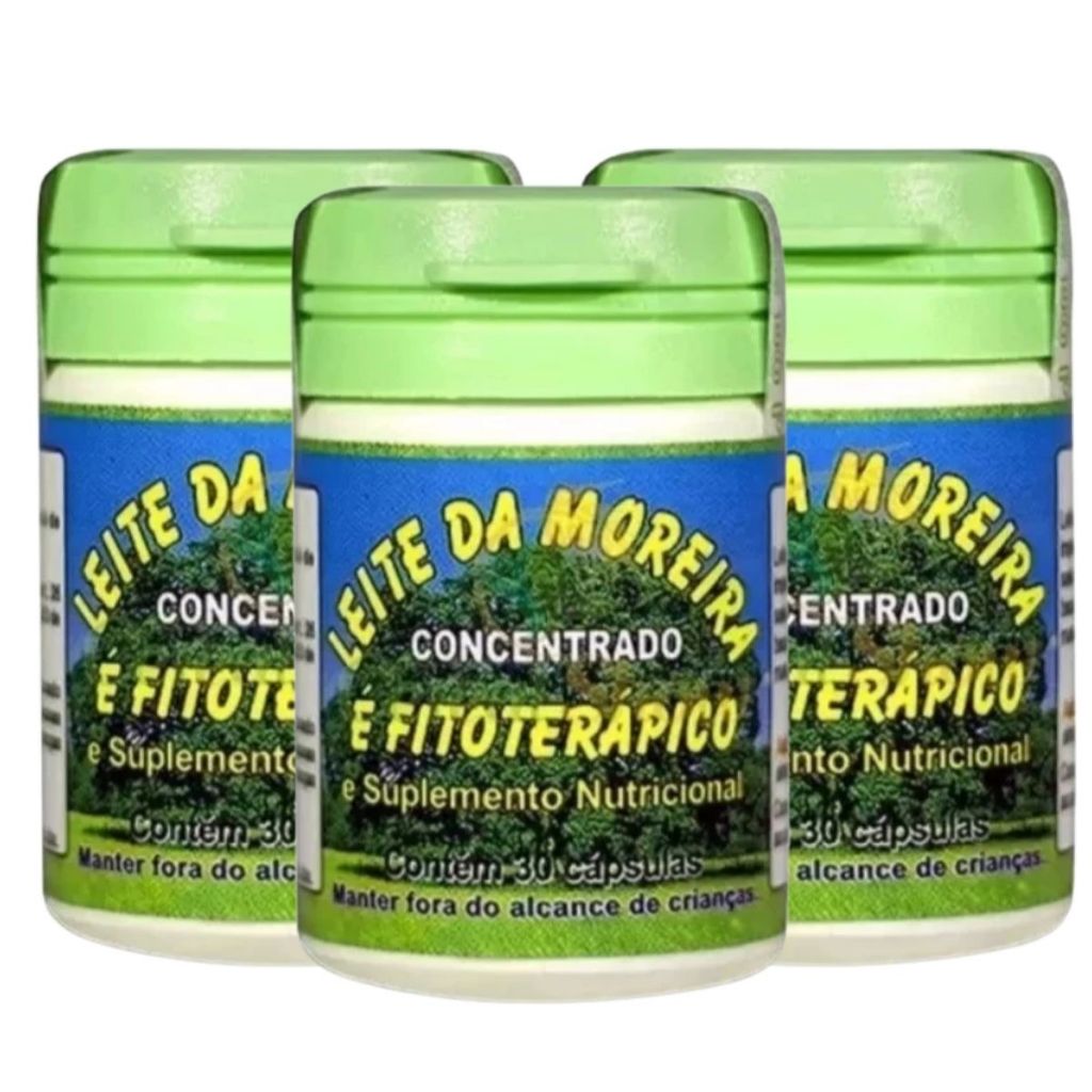 Suplemento Alimentar Original Leite de Moreira | 3 Potes