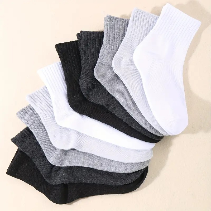 Kit 3 ou 6 Pares Meia Cano Longo Moda Infantil Juvenil Algodão Conforto Escolar Lisas em Oferta na Shopee