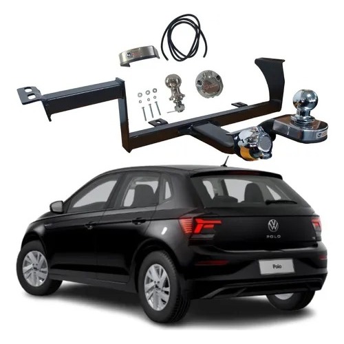 Engate Reboque Fixo Polo 2018 até 2026 500kg em Oferta na Shopee
