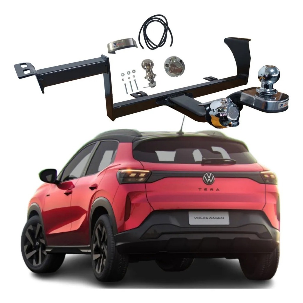 Engate Reboque Fixo VW Tera 2018 até 2026 500kg em Oferta na Shopee