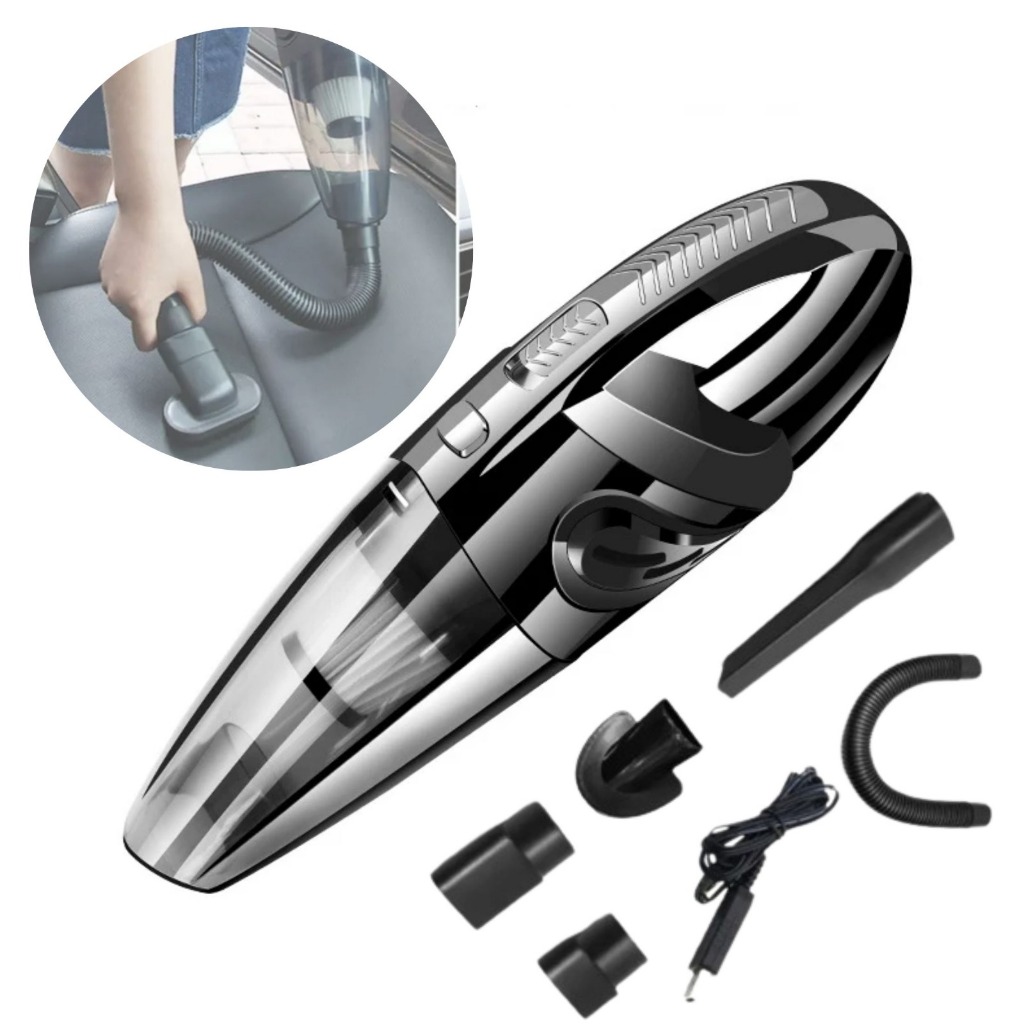 Aspirador de Pó Portátil Sem Fio 70W Bateria HEPA USB Oásis OIH-2905