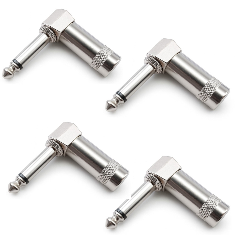 Kit Plug P10 Mono 90 Graus L Metal Profissional
