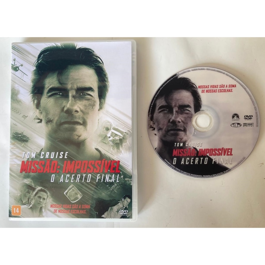 DVD - Missão: Impossível - O Acerto Final - Dublado e Legendado