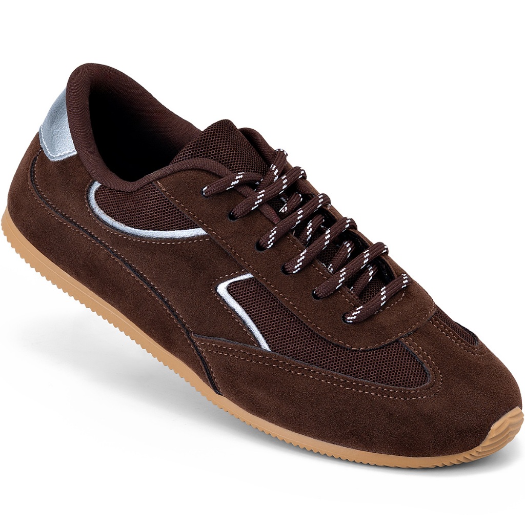 Tênis Feminino Lumiss Confortável Retrô Blogueira Metalizado