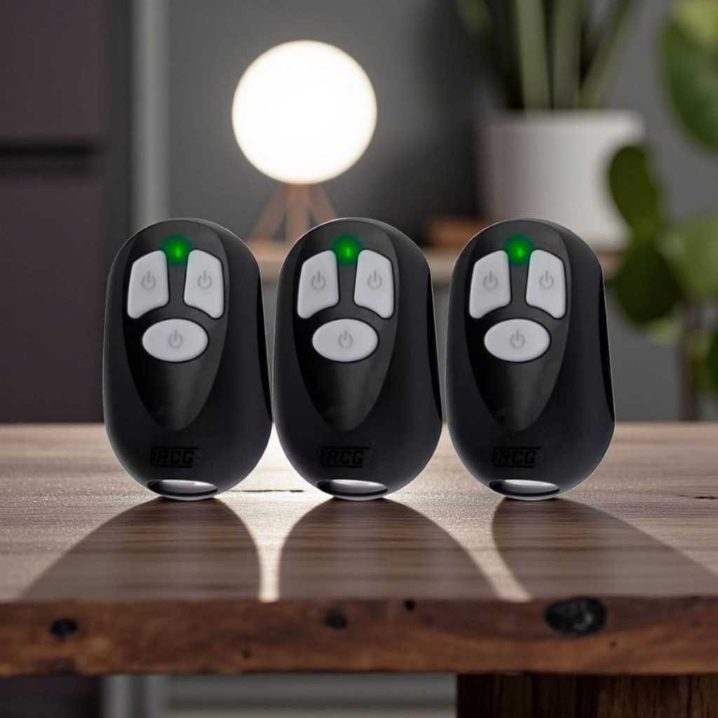 Kit 3 Controles Remoto Universal Para Portões e Alarmes Rcg Ppa Garen + BARATO. em Oferta na Shopee