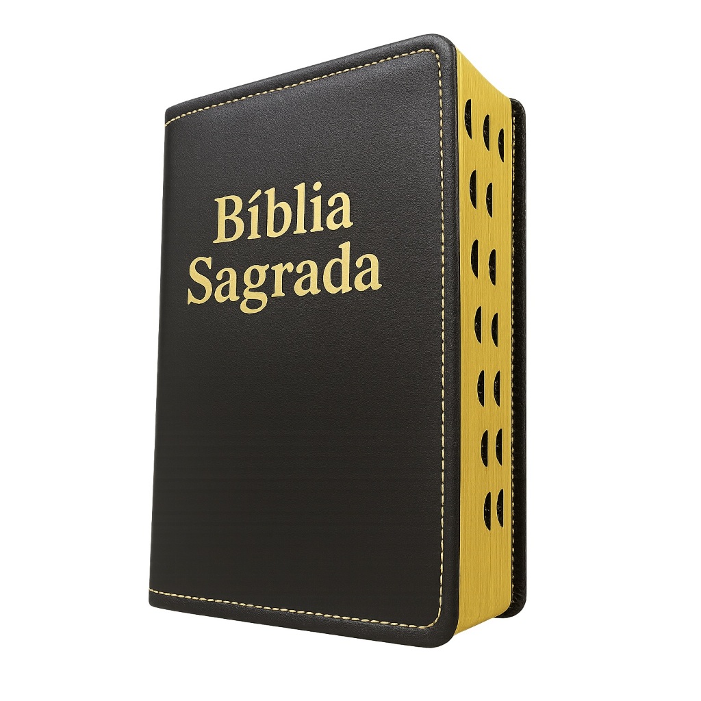 Bíblia Sagrada Letra Grande Gigante Com Harpa Cristã em Oferta na Shopee