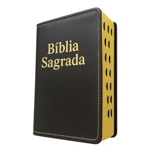 Bíblia Sagrada Letra Grande Gigante Com Harpa Cristã