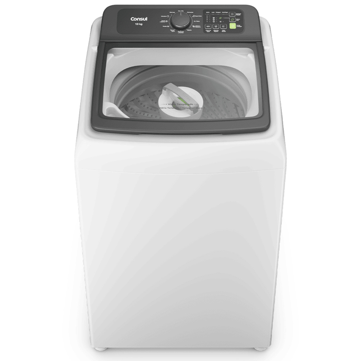 Máquina de Lavar Consul 13 kg Branca com Modo Eco - CWN13AB em Oferta na Shopee
