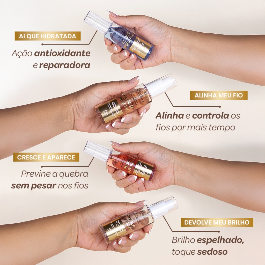 Detalhes do Kit Óleos Capilares Superpoderosos Completo Forever Liss 7 ml