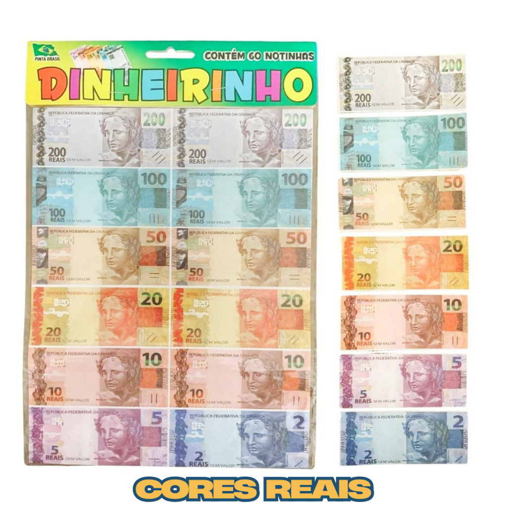 Real de Brinquedo: Onde Comprar | BuscaProdutos