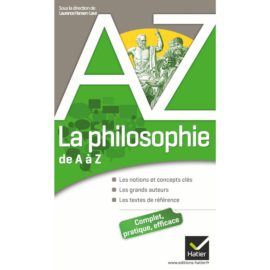 Livro em Francês La philosophie de A à Z: Complet, pratique, efficace