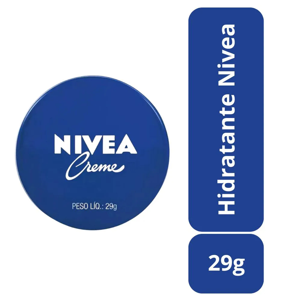 Nivea Creme Lata 29g Azul Hidratante Tradicional