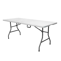 Mesa Retangular Dobrável Multiuso Portátil de Camping 180cm
