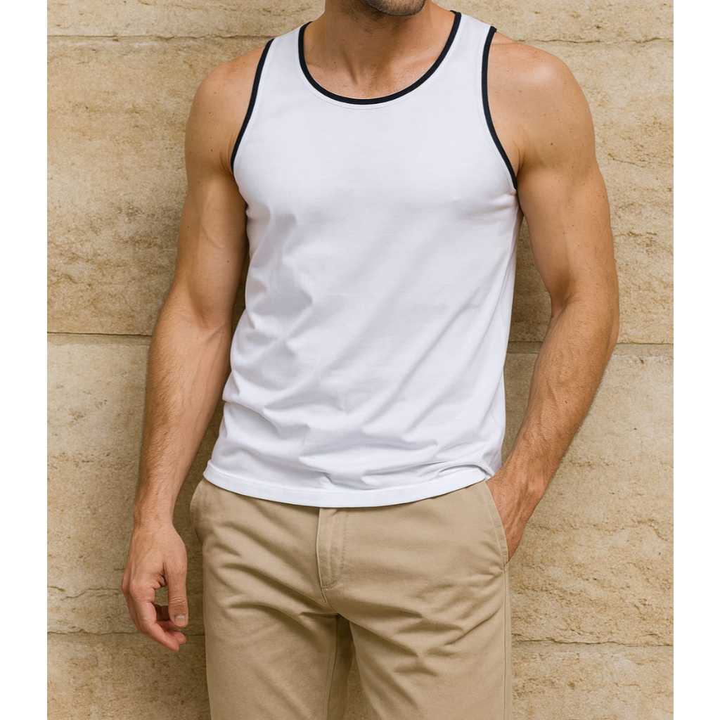 CAMISETA MASCULINO REGATA ALGADÃO CONFORTO E ESTILO em Oferta na Shopee