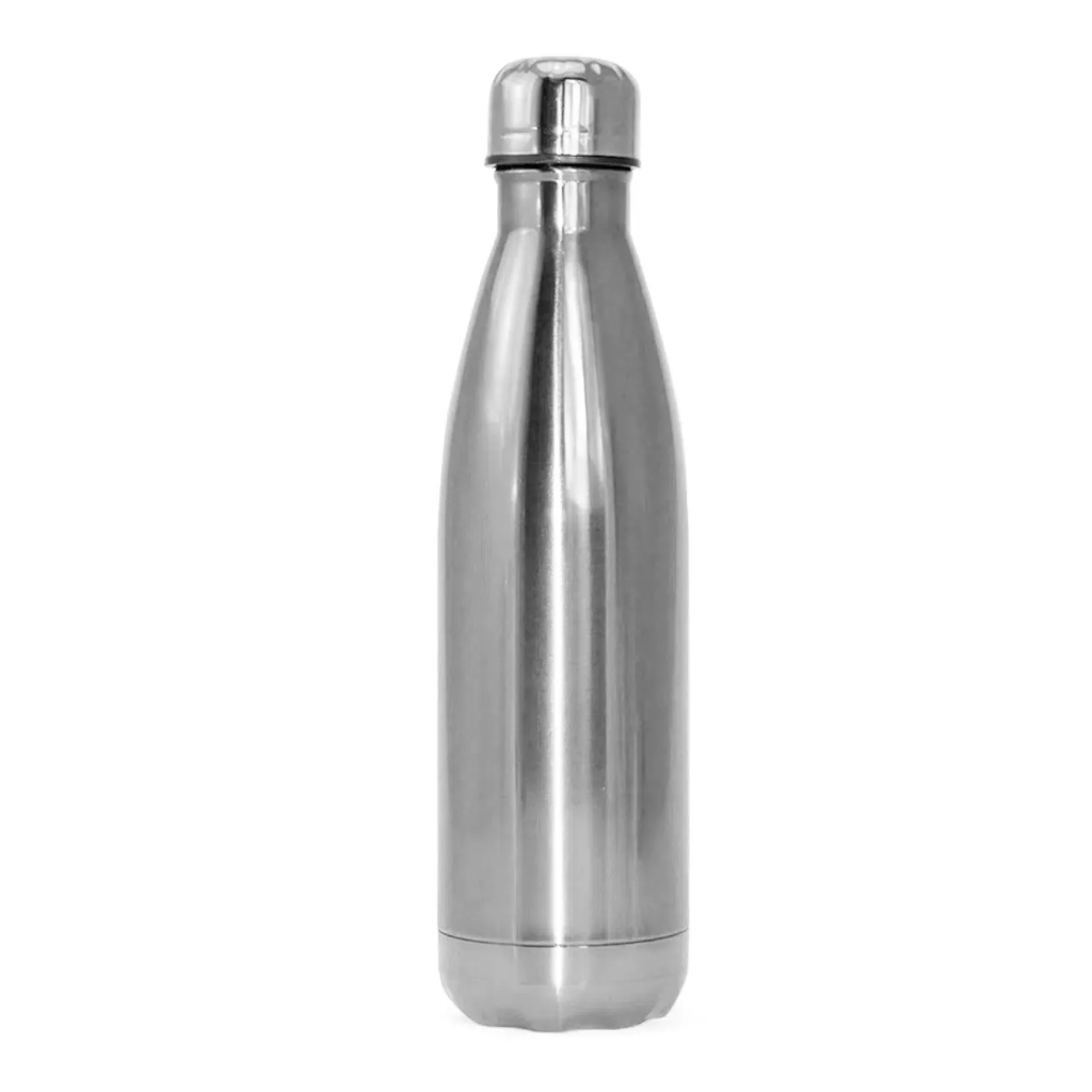 Garrafa Térmica Ideal para Viagens Esportes Trabalho Inox Portátil 500ml Hidrate-se Em Movimento